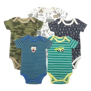 5piece/lot Baby Bodysuit born Babies Boys Girls Body Random