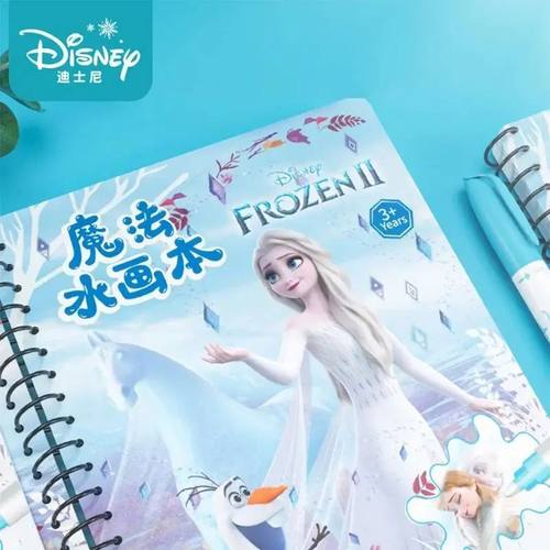 Frozen Magic Water Drawing Book Children Painting  Toys Reus