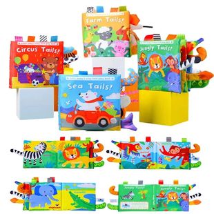 Toys Busy Book Montessori Animals Baby Cartoon Tai Education