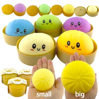 Kawaii Squeeze Toys Dumpling Mystery Box: Random Color cute