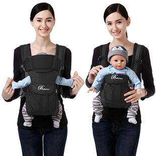 Baby Sling Carrier, 4-in-1 Ergonomic Baby Backpack Carrier,