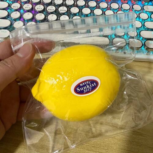 XX Stress Relief Toy Squishy Lemon Ball Slow Rebound Decompr