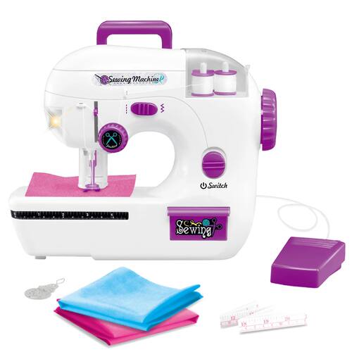 Sewing Machine Toys, Portable Battery Powered Sewing Machine