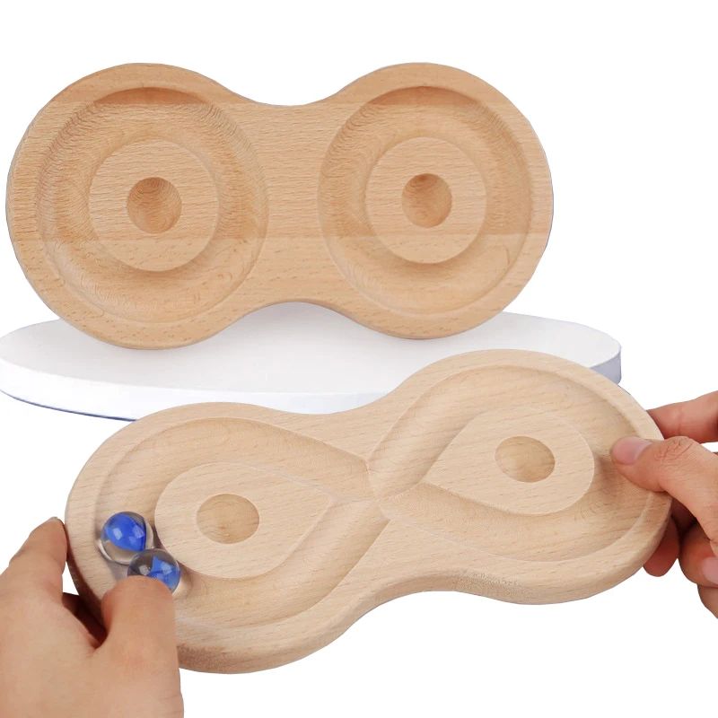 Toddler Rolling Ball Balance Board Montessori Sensory Toy Fi