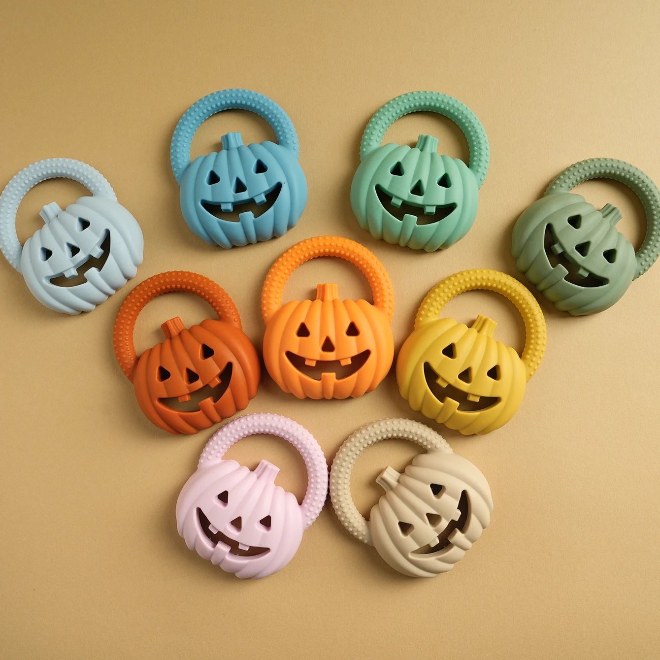 1PCS Baby Silicone Teethers Sensory Toy Easy to Grasp Infant