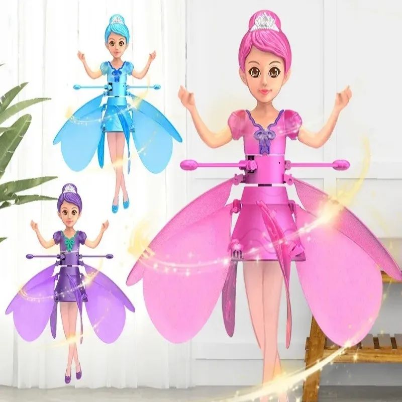 Children's Flying Doll Dancing Simulation Helicopter Gesture