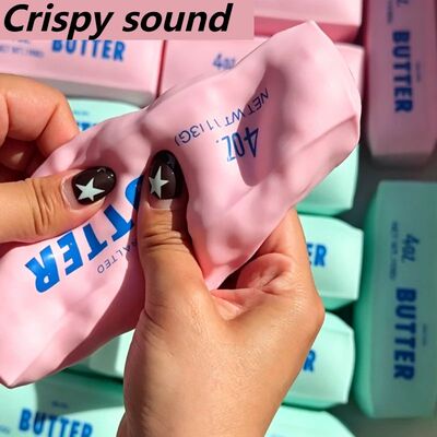 Butter Stick Squishy Stress Ball Fidget Toy Crunchy Squeeze