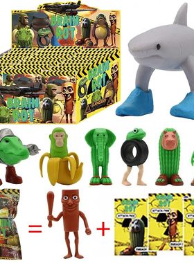 Blind box Brainrot Tung Sahur Figure Toy Tralalero Tralala F