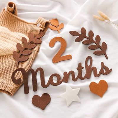 born Photography Props Felt 0 12 Month Baby Room Decorate Mi
