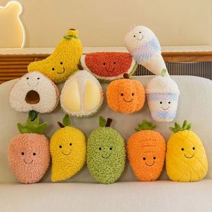 Vegetable Plush Watermelon 28CM Pine Soft Fruit Cute Toy