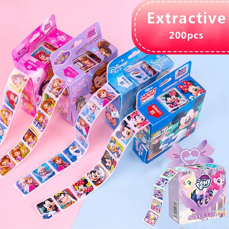 Genuine  Frozen 2 Elsa Anna Removable Stickers Princes