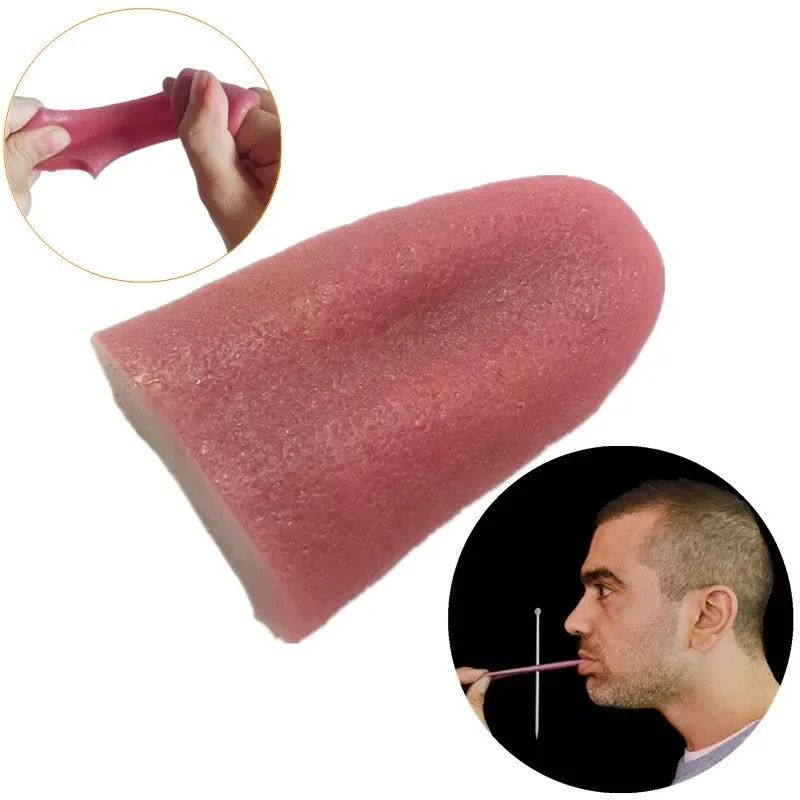 Magic Tricks Realistic Fake Tongue Pranks and Jokes Gross Si