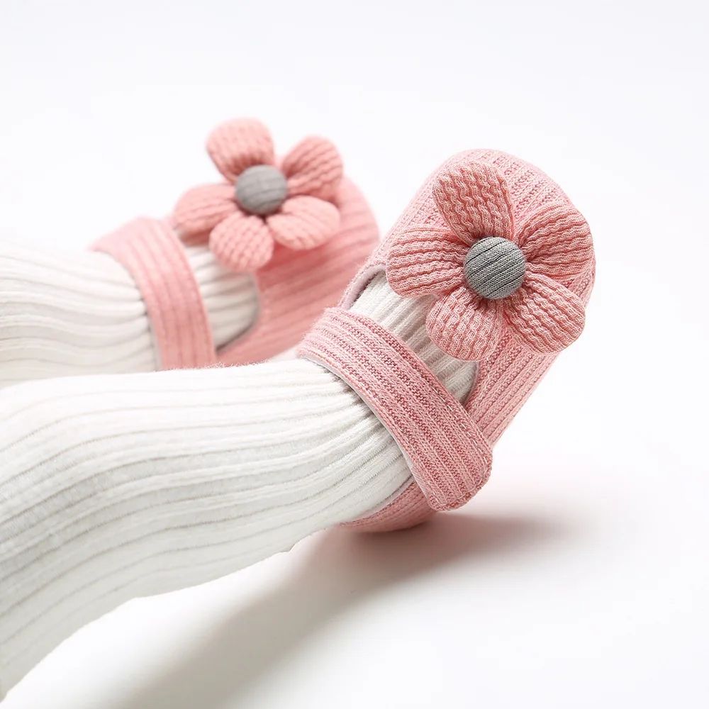 0-18M Baby Girls Cotton Shoes Retro Spring Autumn Toddlers P