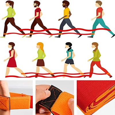 3/4/5/6 People Outdoor Sports Toys Giant Footsteps Game Trai