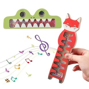 Rainbow Sand Simulator Music Rattl Sound Toy Rain Baby Timer