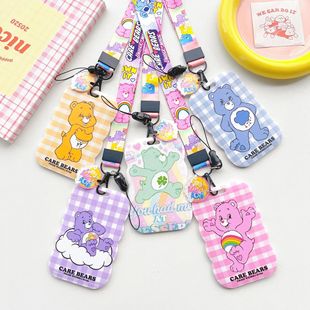 Wavy Long Care Subway Holder Bears Card Kawaii Rope