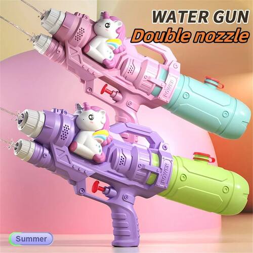 Dinosaurs ducks sharks  twin sprinklers water gun toys water