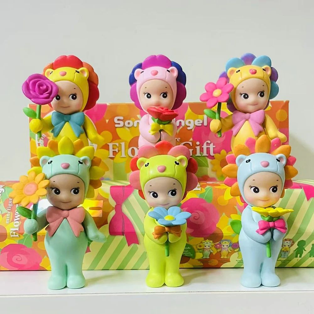 New Sonny Angel Blind Box Flower Gift Mini Anime Figures Orn