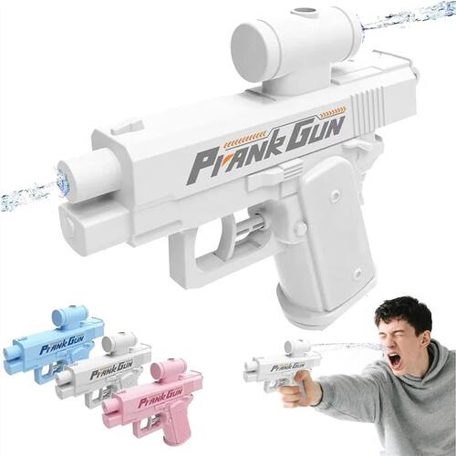 Two-Way Prank Water Gun - Reversible Squirt Battle Toy for S