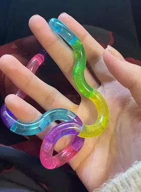 Deformable Rope Fun and Educational Fidget Toy Deformation R