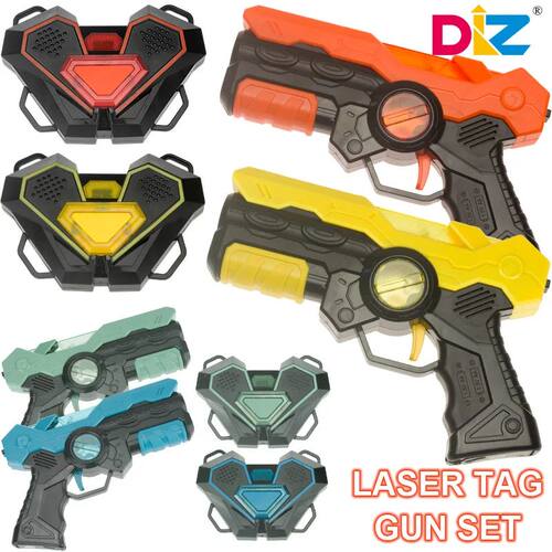 Laser Tag Battle Game Gun Set Electric Infrared Toy Guns Wea