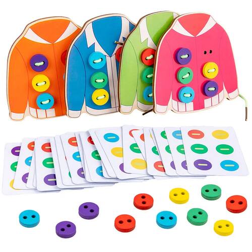 1set children's fun montessori learn basic life skills teach