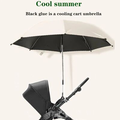 Baby Stroller Folding Umbrella UV Sun Rain Protection Paraso