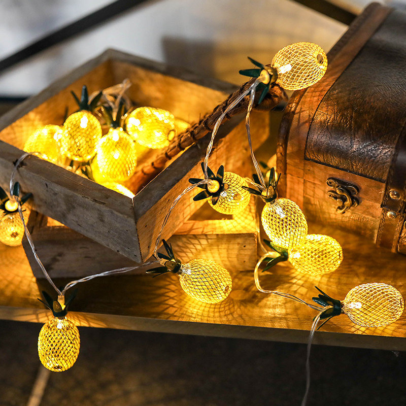 铁艺水果INS房间卧室情人节彩灯