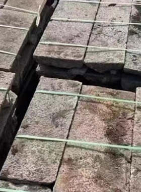 闽石复古菠萝面古香古色老石板