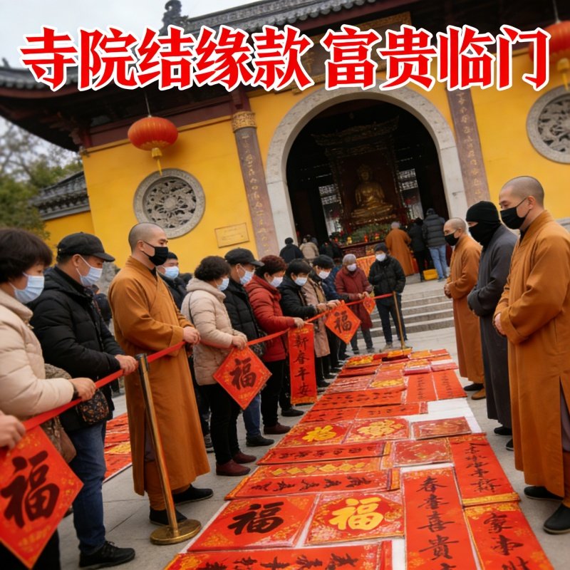 寺庙结缘款福字贴正南大门招财进宝新年春节装饰用品旺生肖年吉祥,节庆用品/礼品,福字/窗花/窗贴,淘宝优惠券,粉丝福利购,淘宝优惠卷