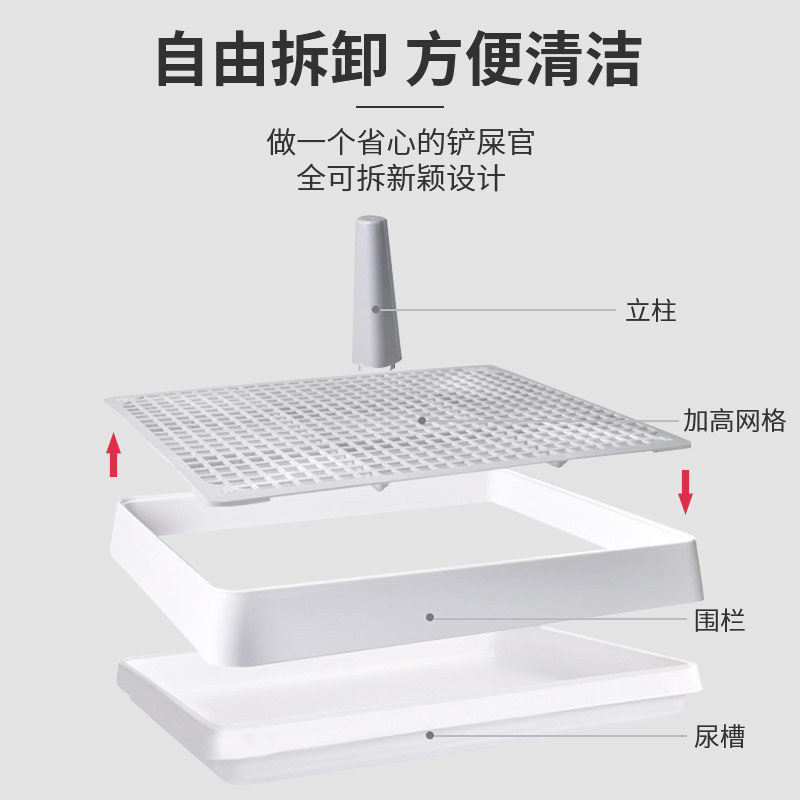 新款泰迪博美小型犬吉娃娃比熊便狗厕所