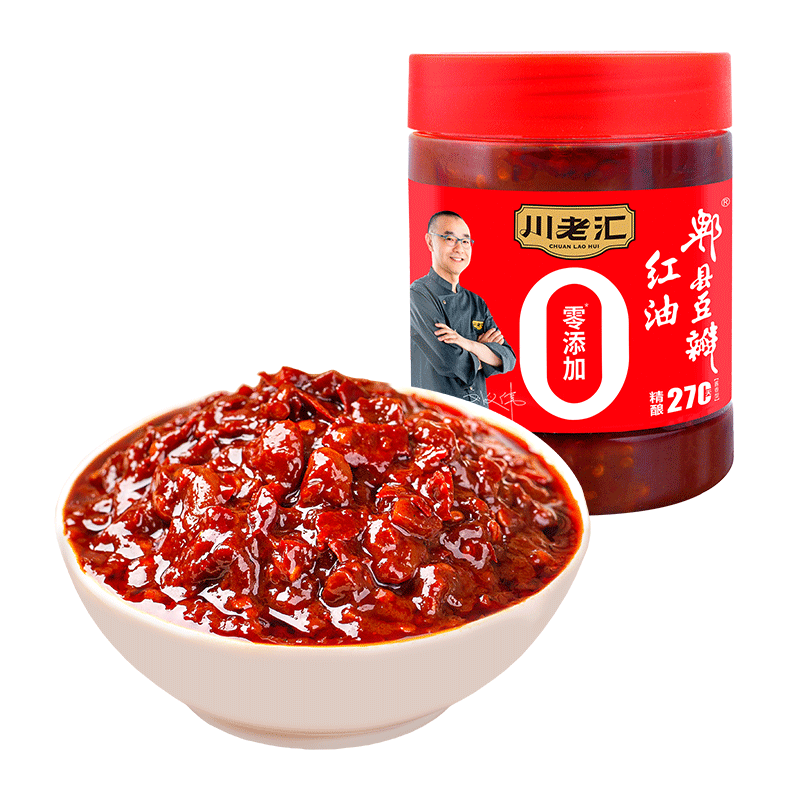 川老汇红油郫县豆瓣酱380g*2瓶四川特产厨房炒菜干锅回锅肉调料