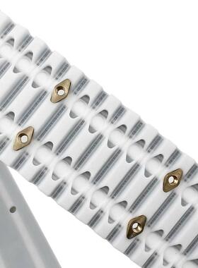 供应菱形孔同步带ATN10菱形螺母钢丝芯聚氨酯PU传动带