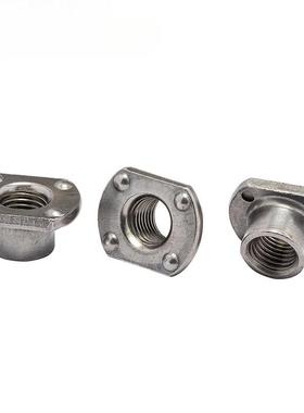 T型焊接螺母WN14315四点两点 点焊螺母 M6 M8 M10 M12 7/16—20牙