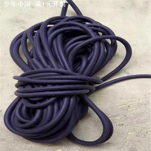 黑色硅胶发泡条cnc真空吸盘密封条耐高温发泡圆条2 4mm毫米 2.5