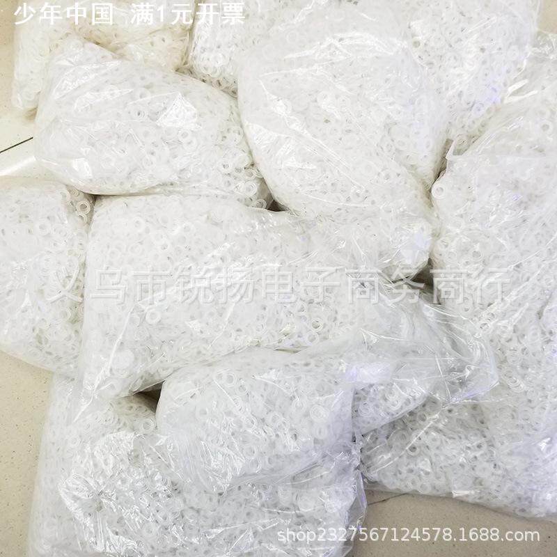 现货透明PE塑料垫片气眼鸡眼四合扣工字扣帽钉撞钉介子胶片