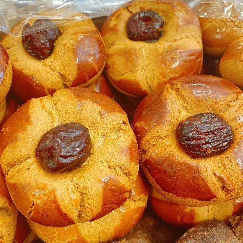 河北特产红枣酥点心夹心大蜜枣饼糕点饽饽甜味零食传统糕点心小吃