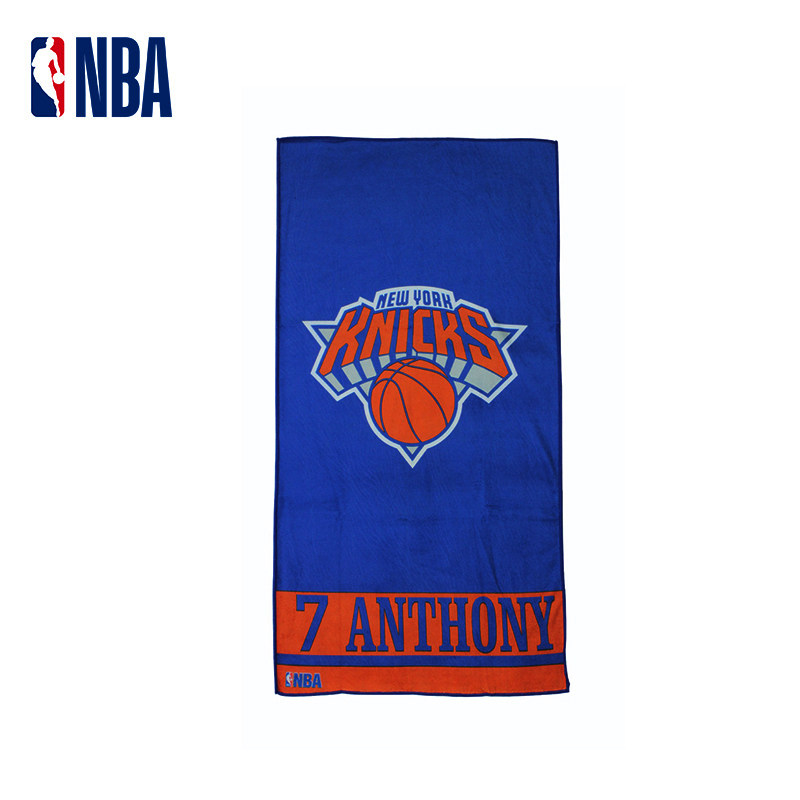 NBA篮球运动大毛巾健身擦汗休闲舒适加宽舒适吸水洗脸柔软尼克斯
