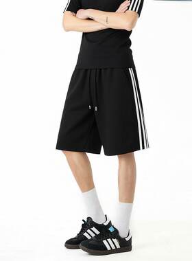NOLOGOPLUS男士重磅休闲短裤子