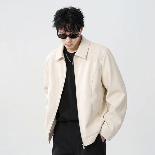 NOLOGOPLUS男士正肩夹克外套