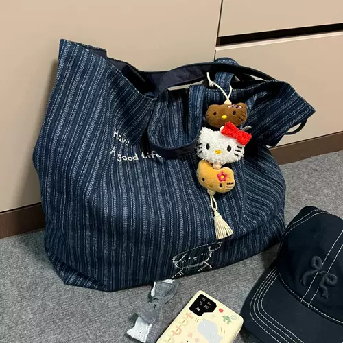 Шоппер для отдыха, вместительная и большая двусторонная сумка на одно плечо, сумка подмышку