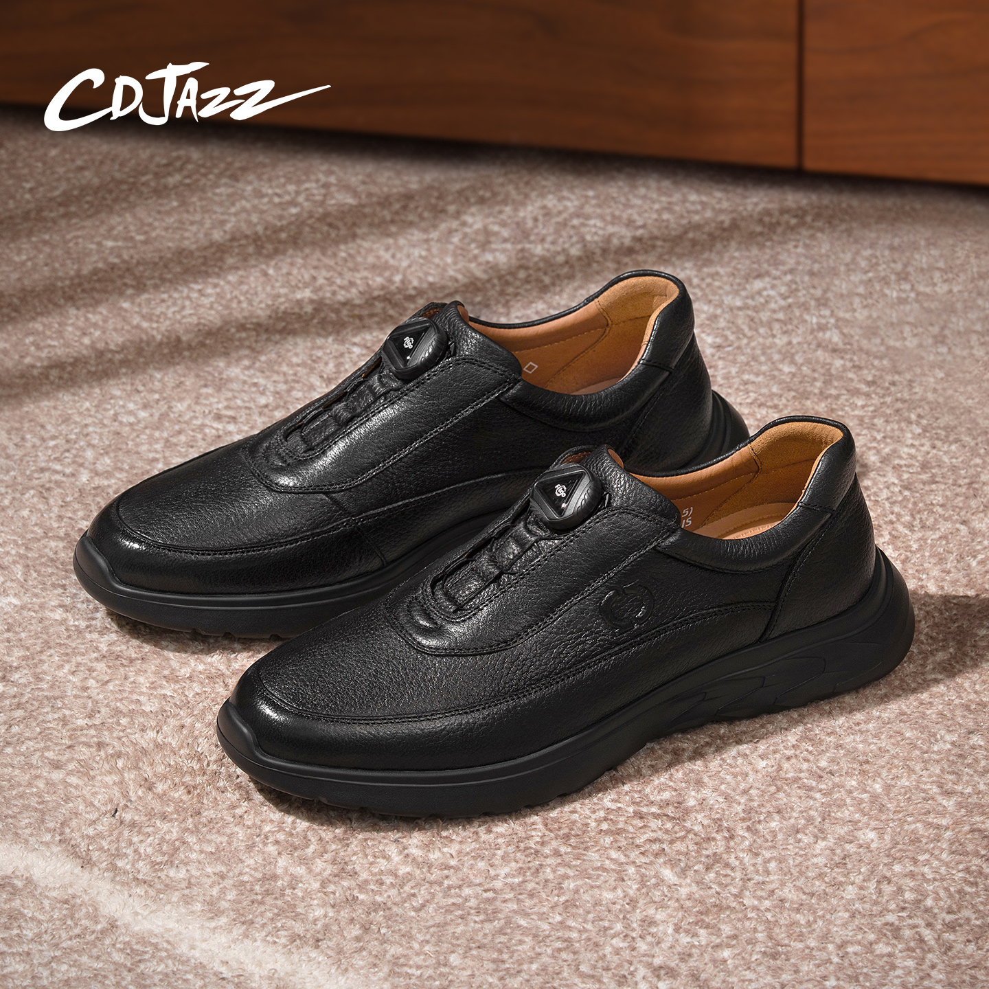 CDJAZZ旋扣一脚蹬休闲运动鞋