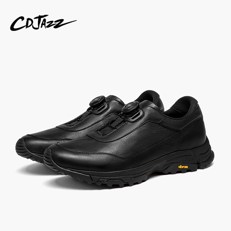 【防刺穿软牛皮】CDJAZZ卡地爵士户外休闲鞋缓震老爹鞋秋冬新品男