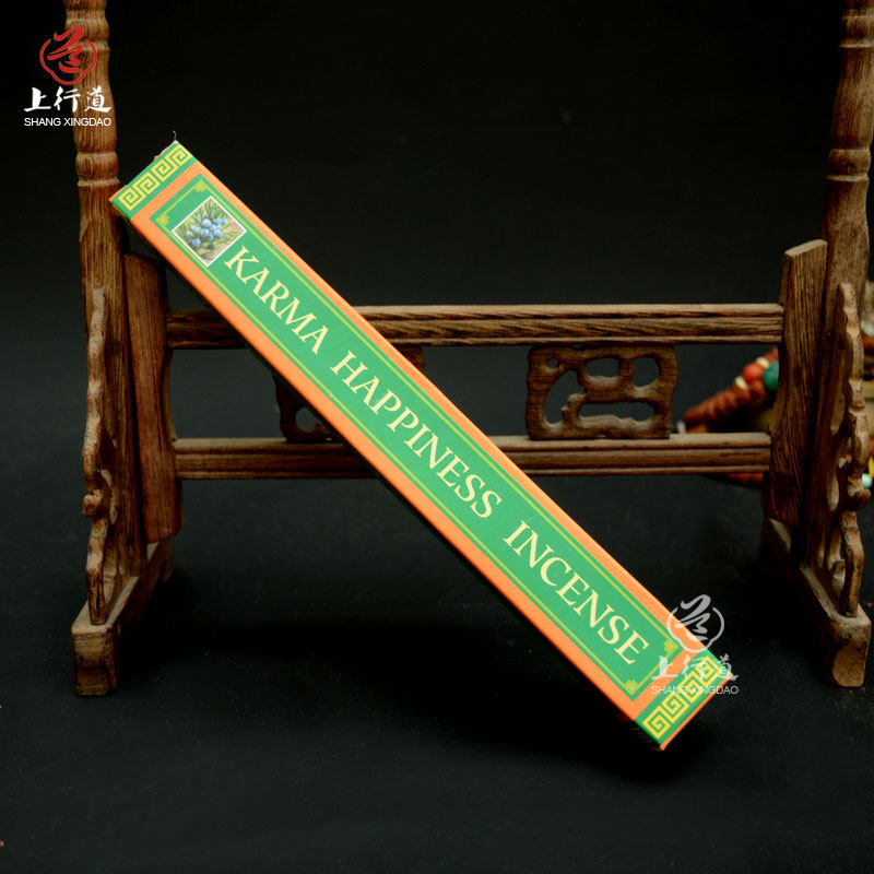 上行道 印度手工艺卧香KARMA HAPPINESS INCENSE藏香家用线香30支