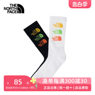 TheNorthFace北面袜子男女同款 运动袜户外运动舒适吸汗透气7WGT