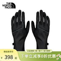 TheNorthFace北面滑雪手套男女户外加厚保暖防风软壳手套5FWG/FWH