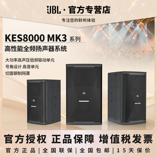 家庭娱乐专业卡拉客厅K歌音箱大功率 KTV音箱套装 JBL KES8120MK3