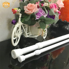 专用门帘杆 窗帘 免打孔伸缩杆 半帘杆