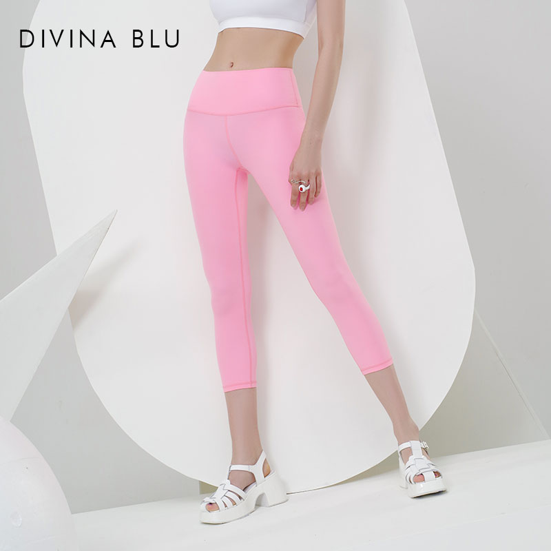 DIVINABLU裸感外穿提臀紧身瑜伽