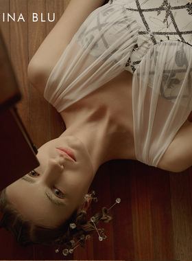 DIVINA BLU夏威夷系列记忆运动内衣女带胸垫瑜伽文胸跑步健身背心